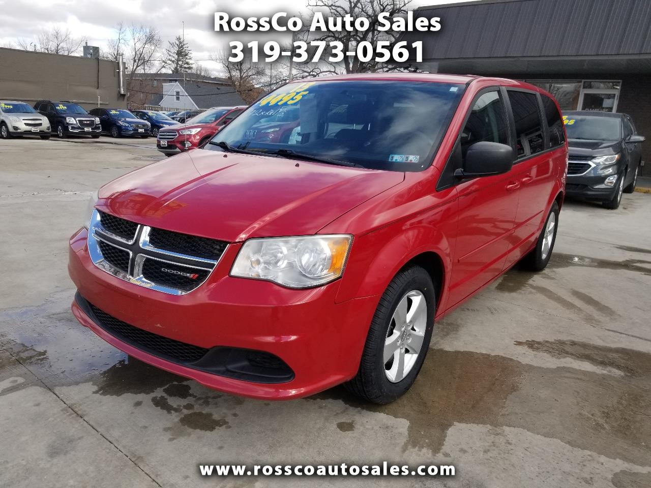 Dodge Grand Caravan 4dr Wgn SE 2013