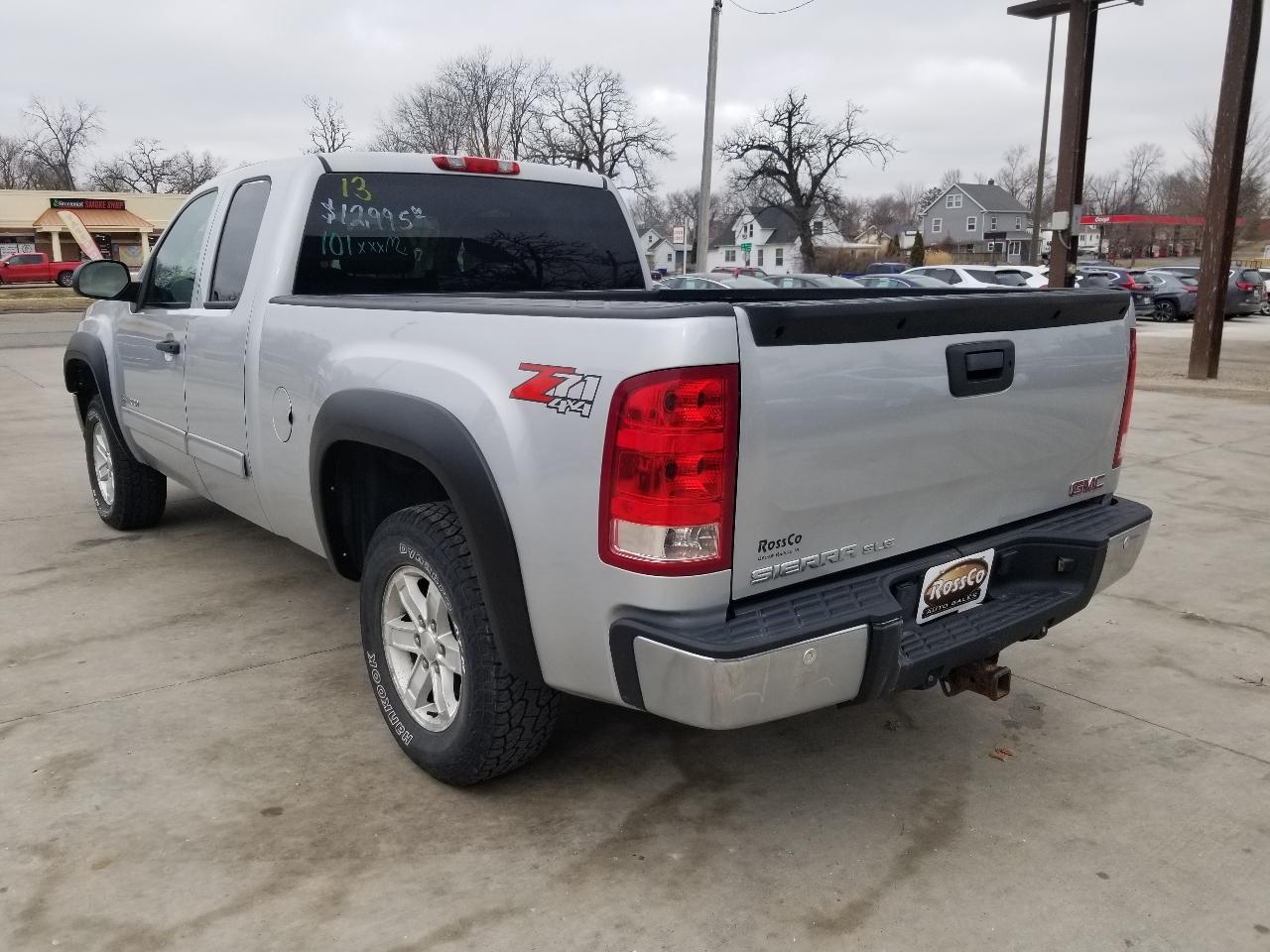 GMC Sierra 1500 4WD Ext Cab 143.5" SLE 2013