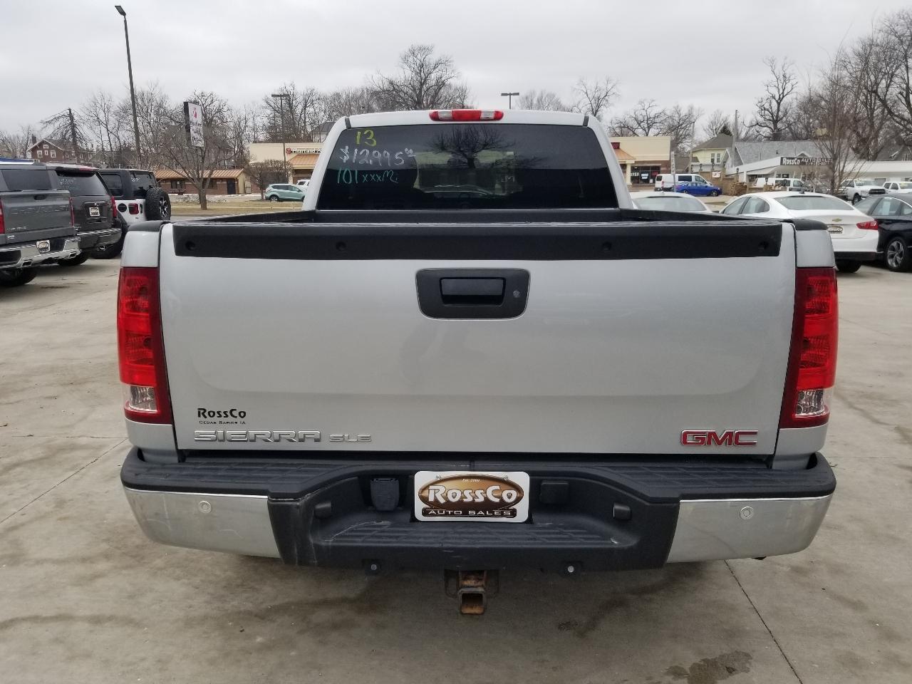 GMC Sierra 1500 4WD Ext Cab 143.5" SLE 2013