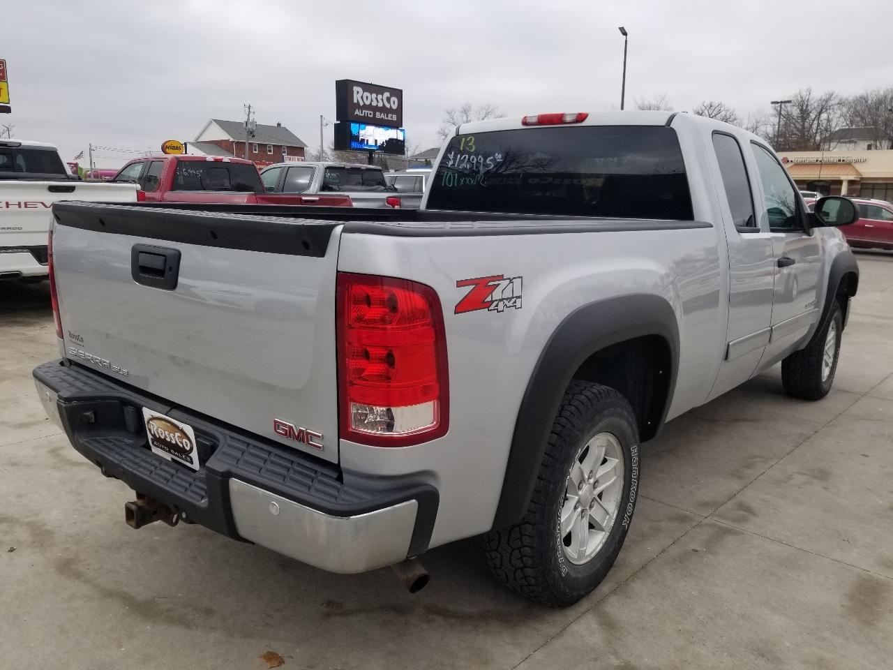 GMC Sierra 1500 4WD Ext Cab 143.5" SLE 2013