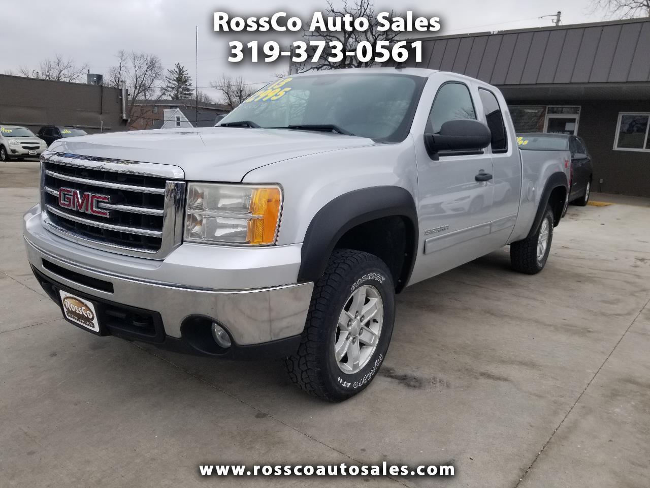 GMC Sierra 1500 4WD Ext Cab 143.5" SLE 2013