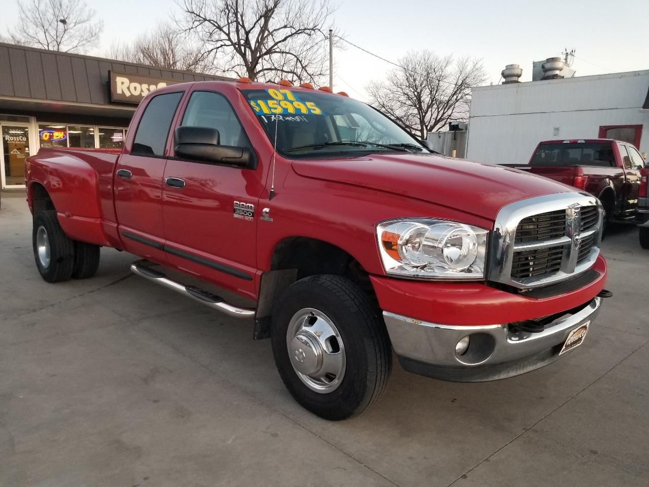 Dodge Ram 3500 4WD Quad Cab 160.5" DRW SLT 2007