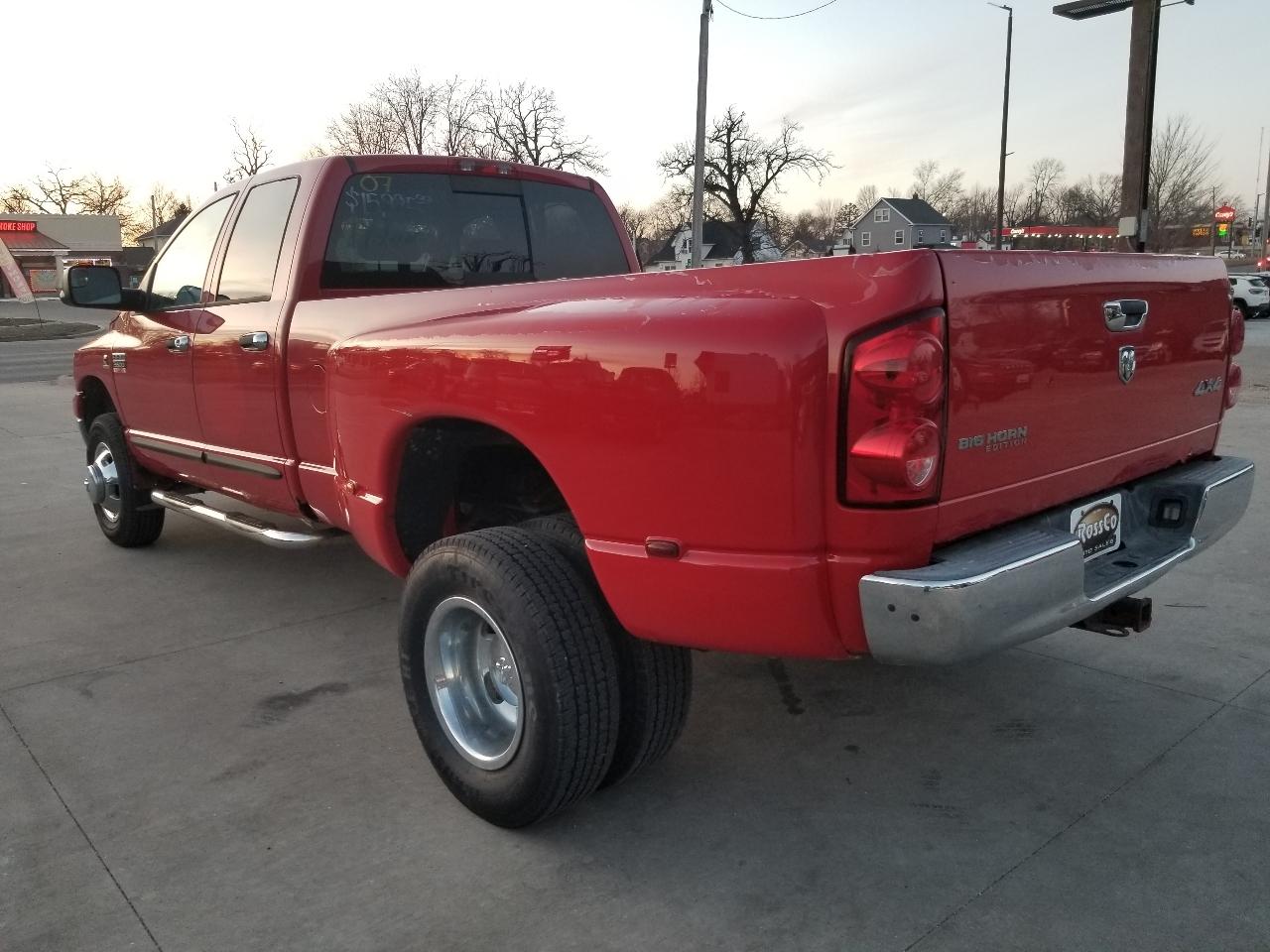 Dodge Ram 3500 4WD Quad Cab 160.5" DRW SLT 2007