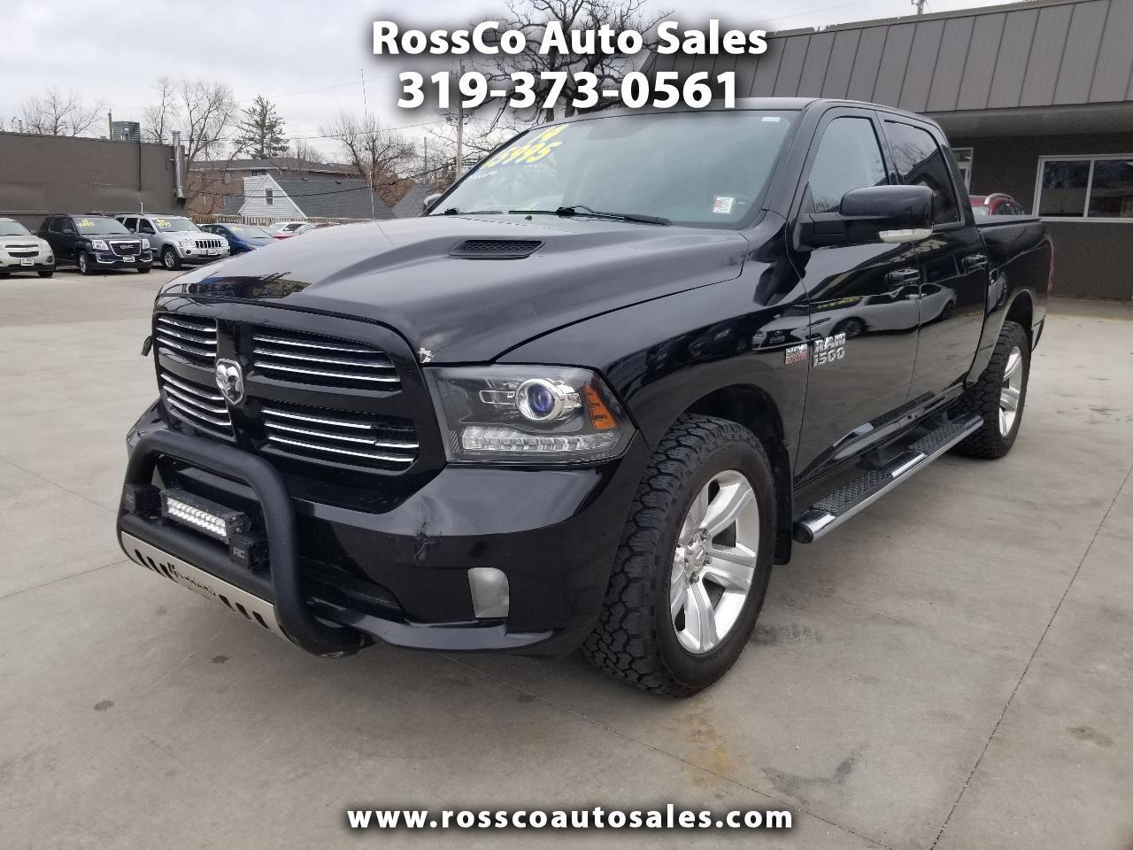 RAM 1500 4WD Crew Cab 140.5" Sport 2014