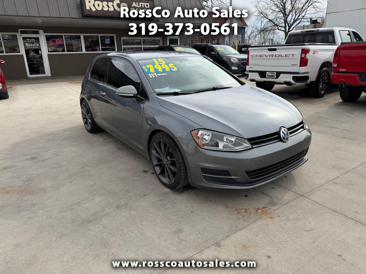 Volkswagen Golf 2dr HB Man Launch Edition *Ltd Avail* 2015