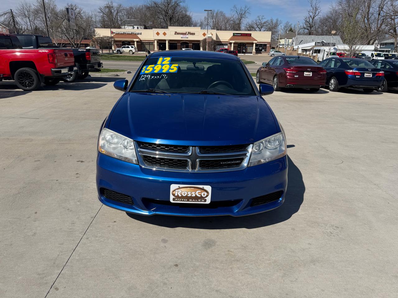 Dodge Avenger 4dr Sdn SXT 2012