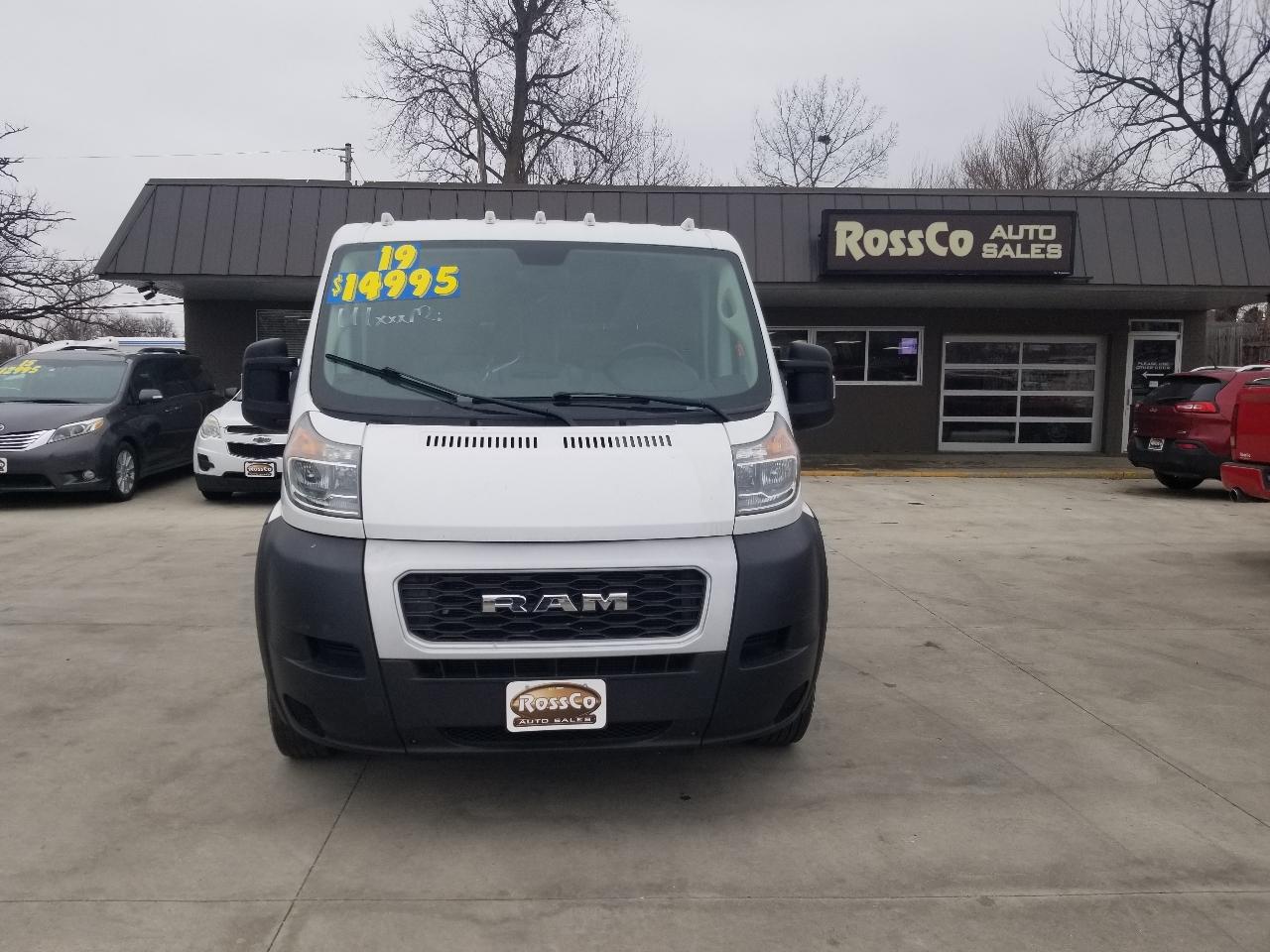RAM ProMaster Cargo Van 1500 Low Roof 136" WB 2019