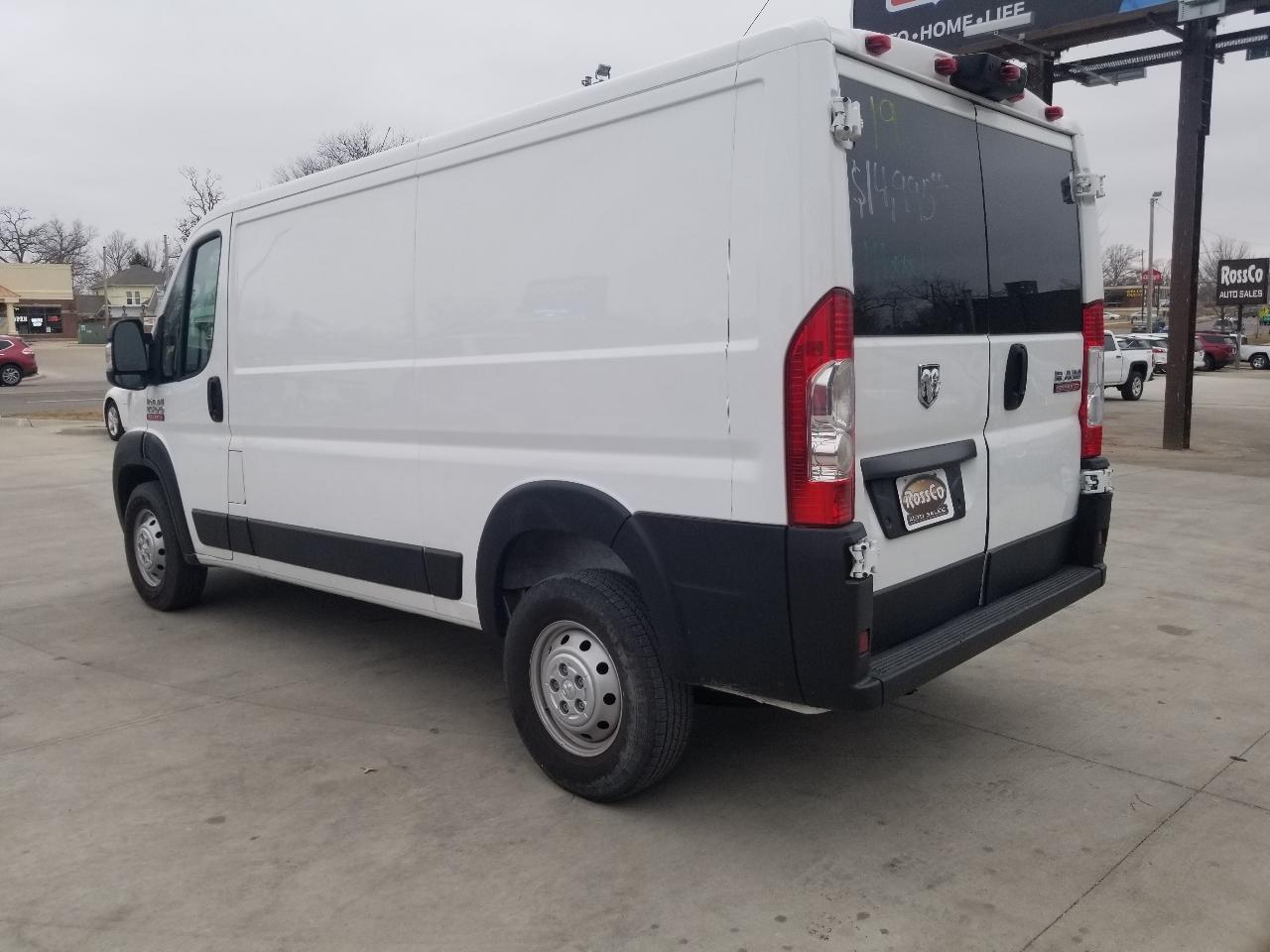 RAM ProMaster Cargo Van 1500 Low Roof 136" WB 2019