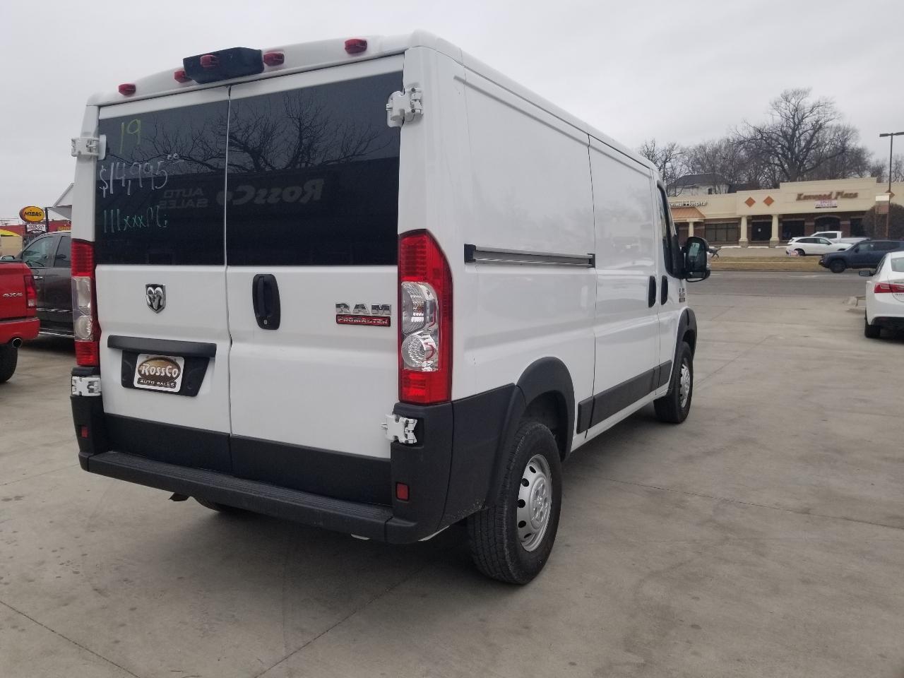 RAM ProMaster Cargo Van 1500 Low Roof 136" WB 2019