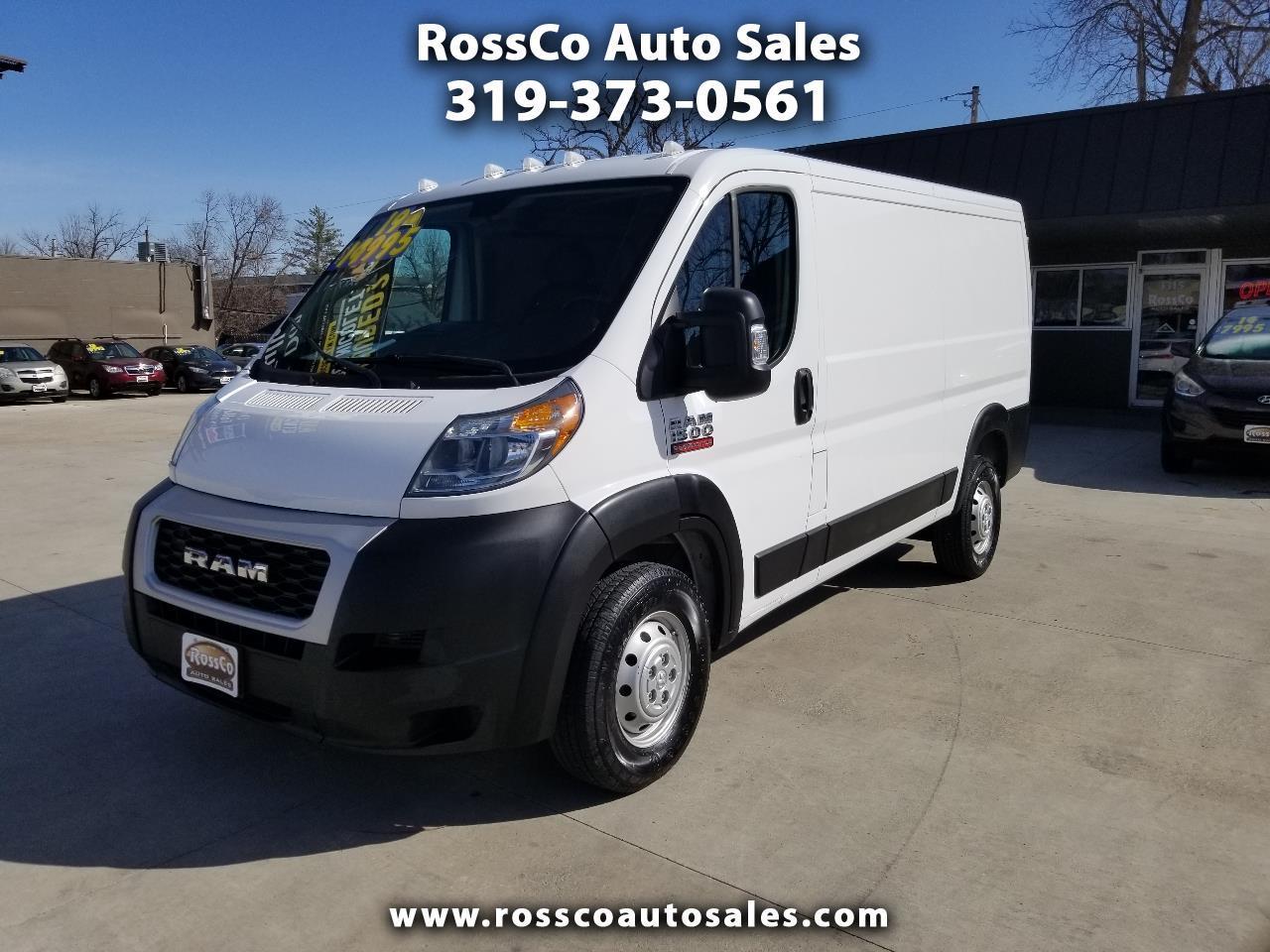 2019 RAM ProMaster 1500 136 Low Roof Cargo Van FWD