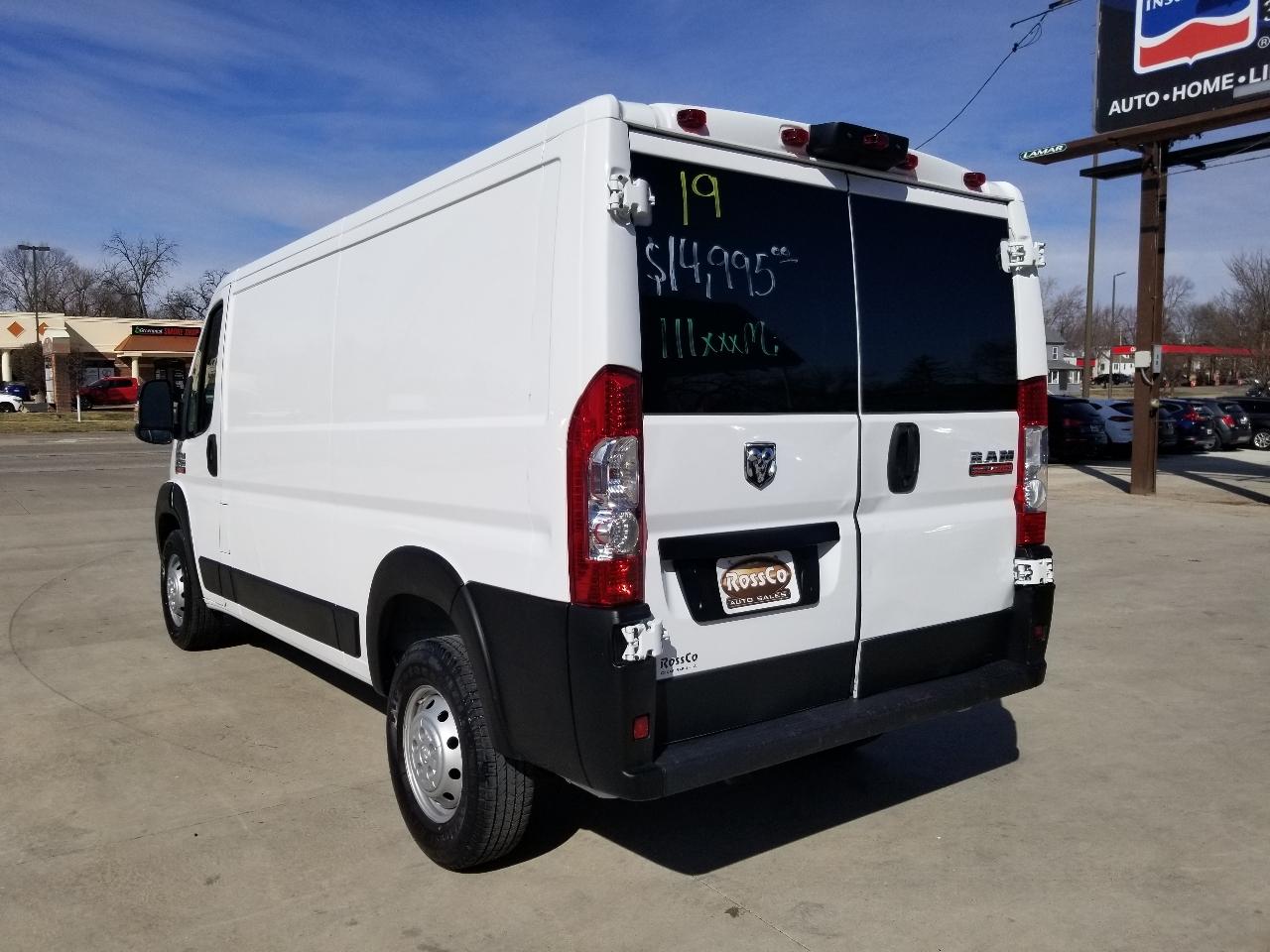 RAM ProMaster Cargo Van 1500 Low Roof 136" WB 2019