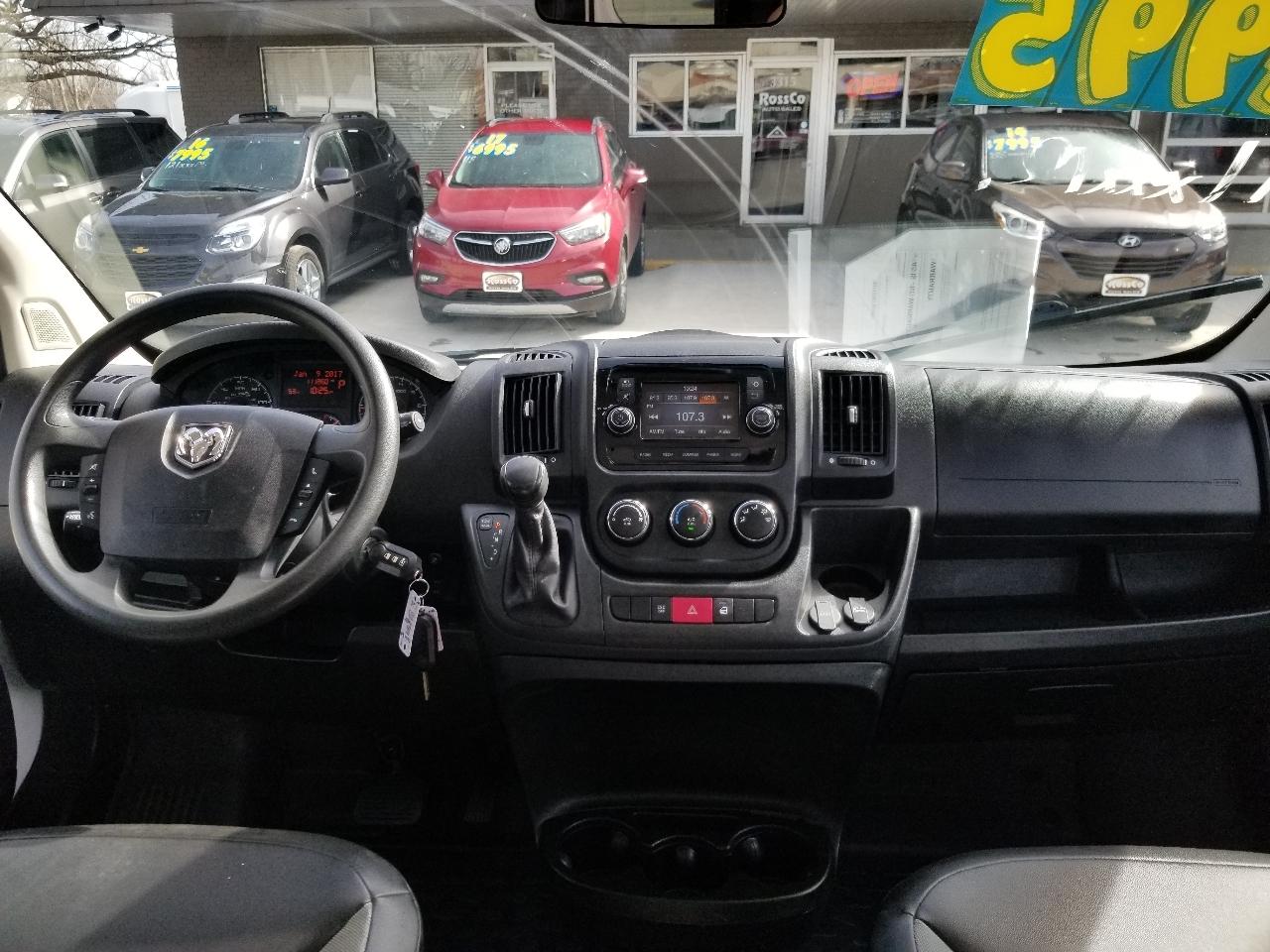 RAM ProMaster Cargo Van 1500 Low Roof 136" WB 2019