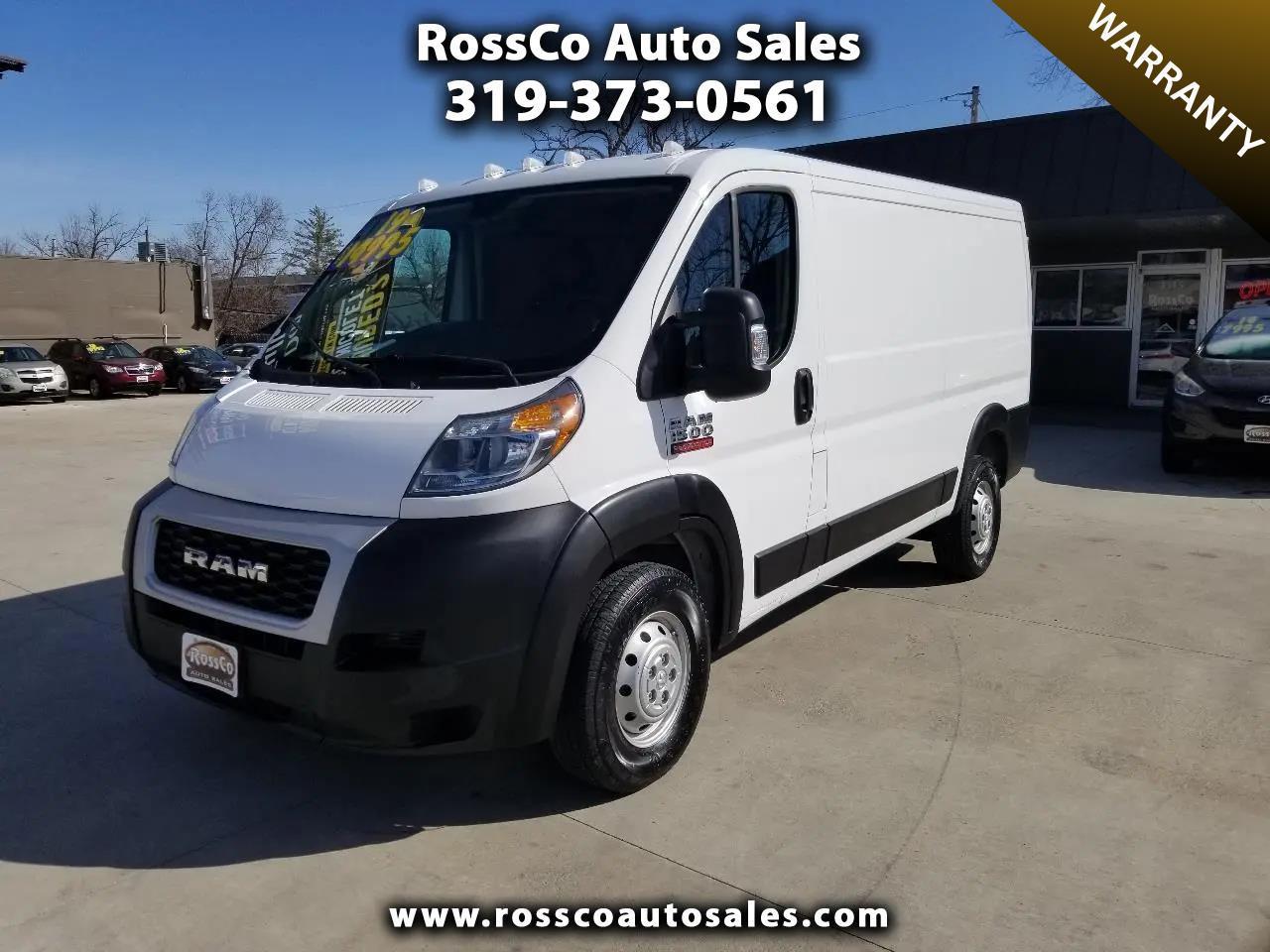2019 RAM ProMaster 1500 136 Low Roof Cargo Van FWD