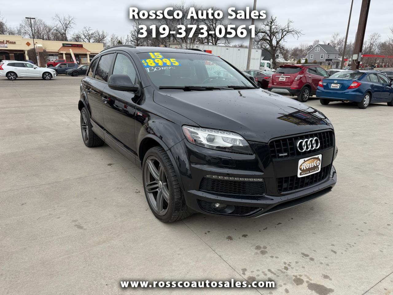 2015 Audi Q7 quattro 4dr 3.0T S line Prestige