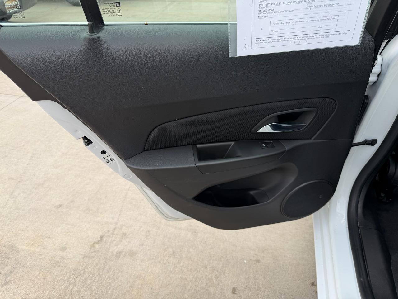 Chevrolet Cruze 4dr Sdn Auto 1LT 2015