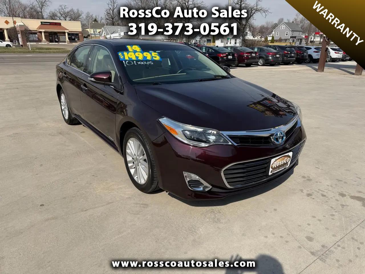 2014 Toyota Avalon Hybrid 4dr Sdn XLE Premium (Natl)