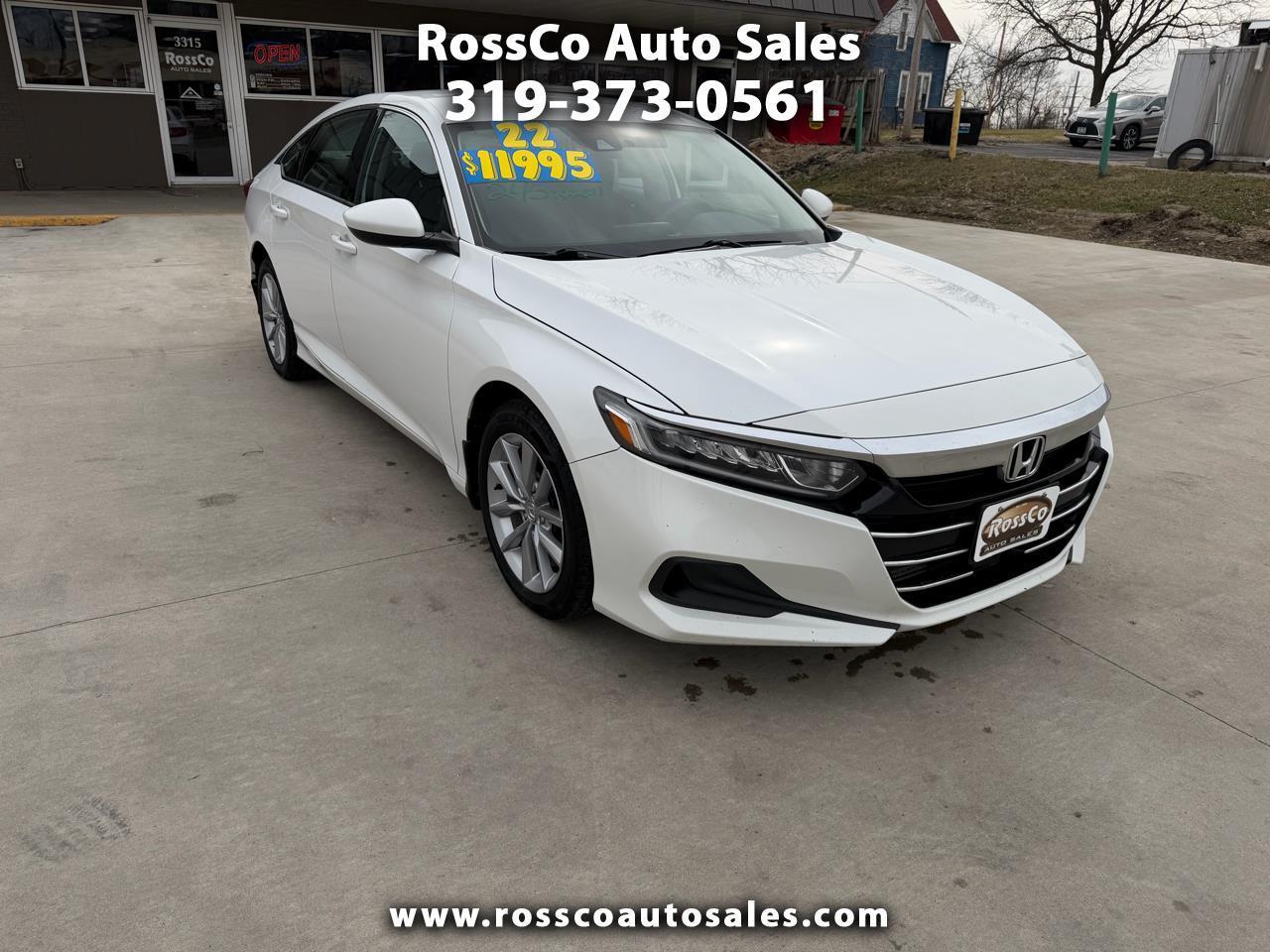 Honda Accord Sedan LX 1.5T CVT 2022