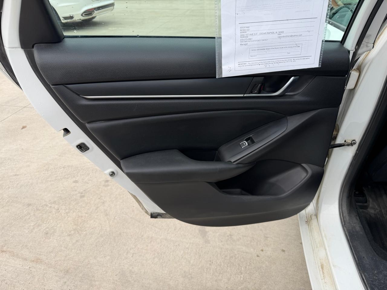 Honda Accord Sedan LX 1.5T CVT 2022