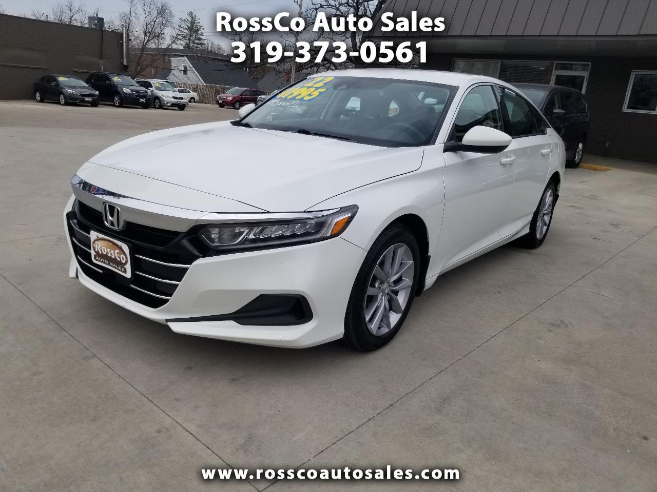 2022 Honda Accord Sedan LX 1.5T CVT