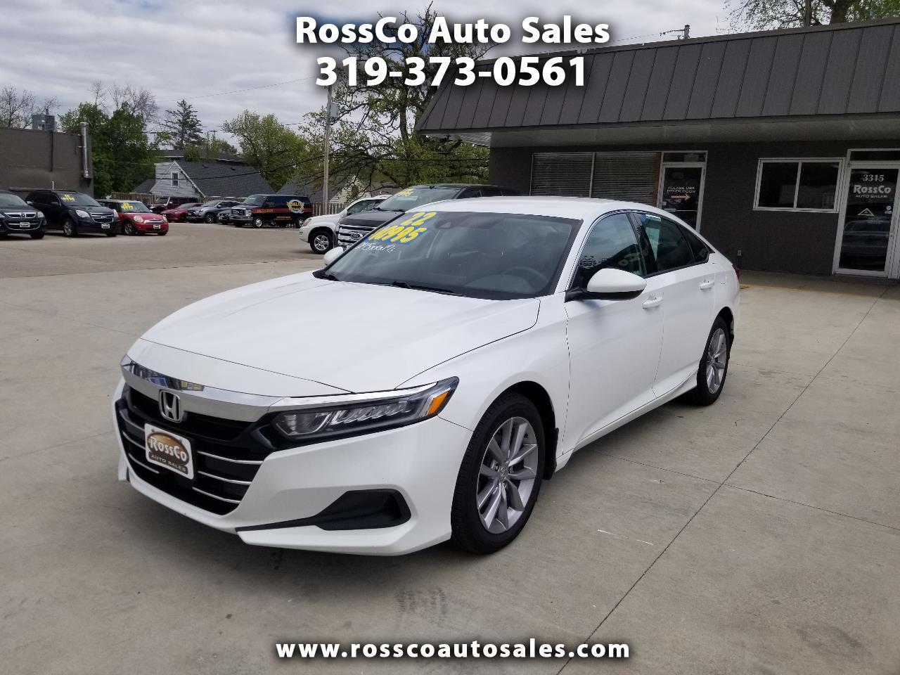 Honda Accord Sedan LX 1.5T CVT 2022