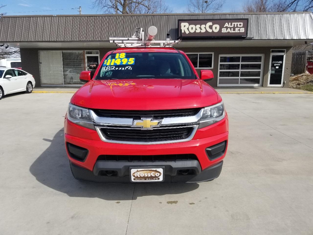 Chevrolet Colorado 4WD Crew Cab 140.5" Work Truck 2018