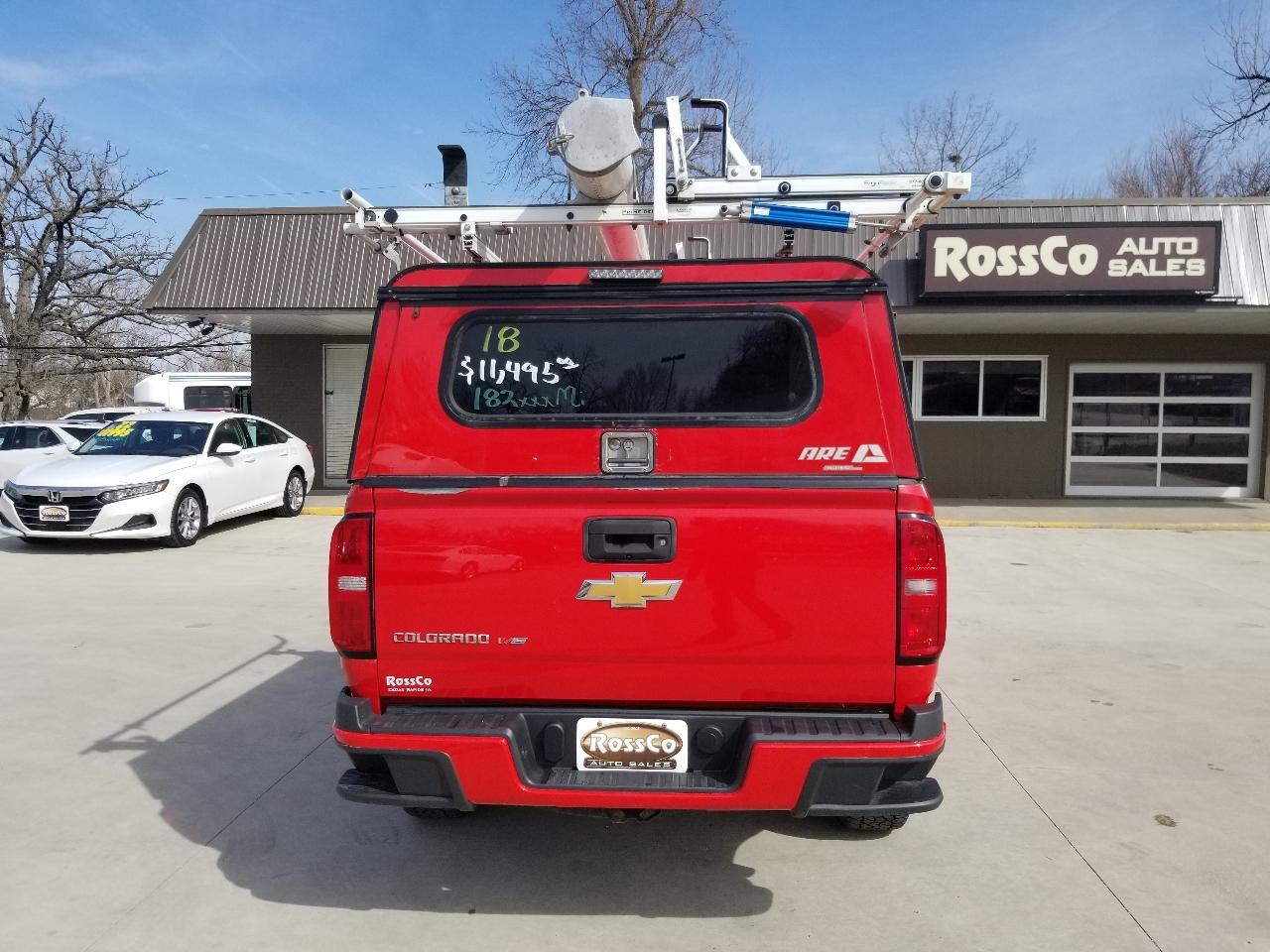 Chevrolet Colorado 4WD Crew Cab 140.5" Work Truck 2018
