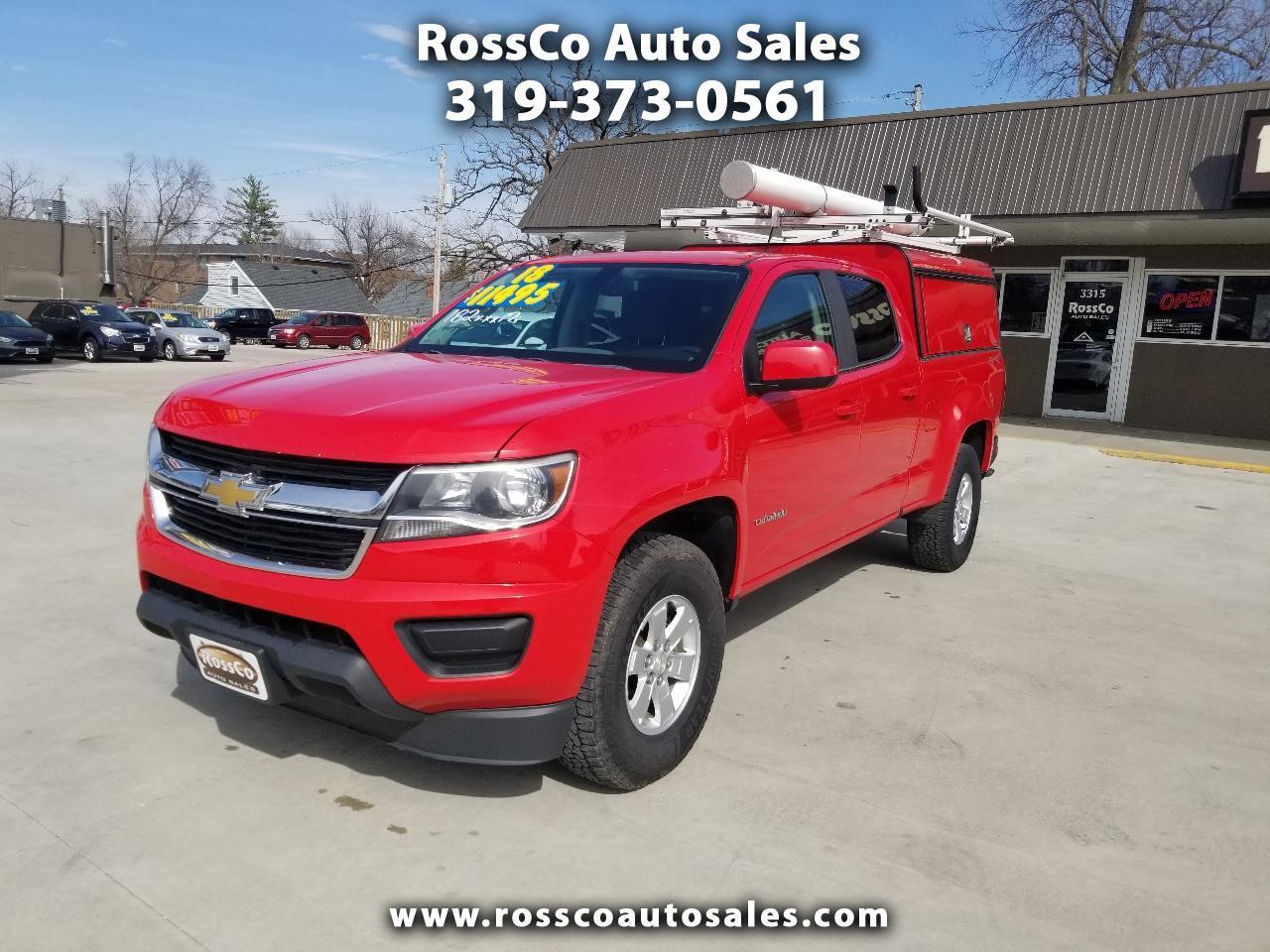 2018 Chevrolet Colorado 4WD Crew Cab 140.5" Work Truck