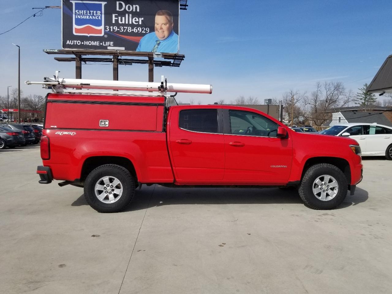 Chevrolet Colorado 4WD Crew Cab 140.5" Work Truck 2018