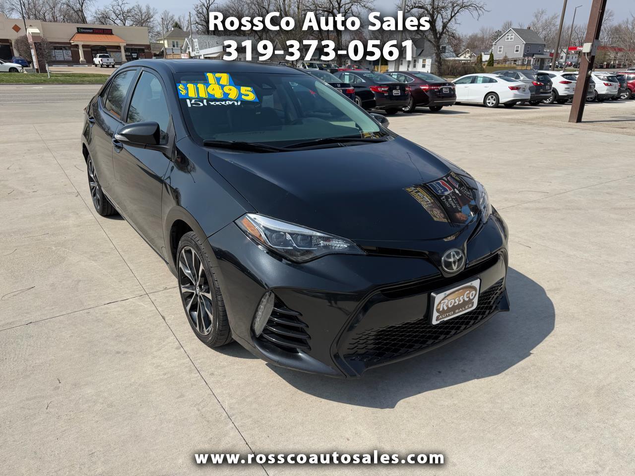 Toyota Corolla XSE CVT (Natl) 2017