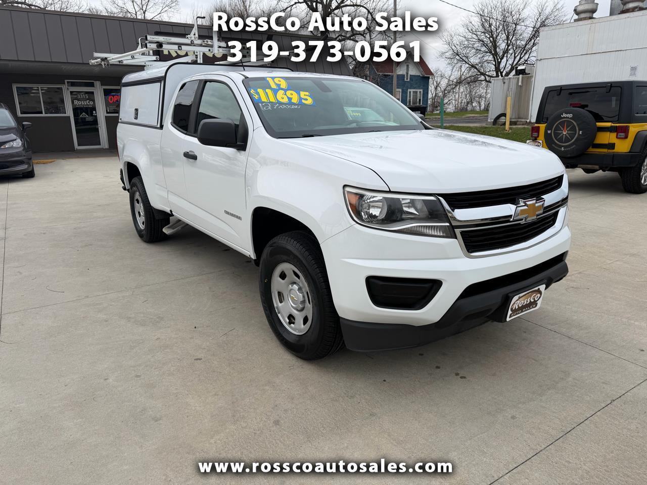 2019 Chevrolet Colorado 2WD Ext Cab 128.3" Work Truck