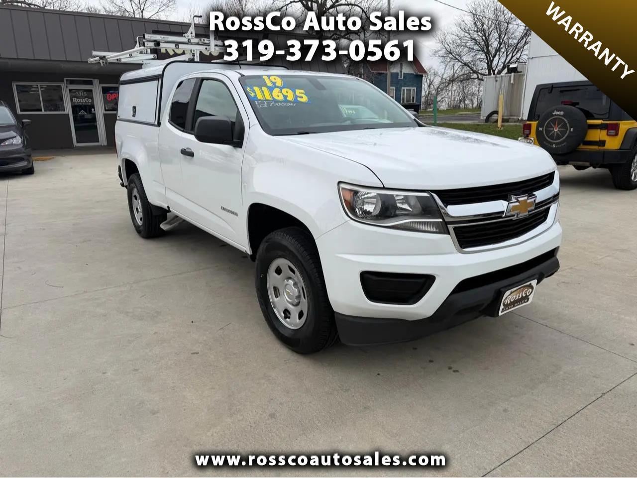 2019 Chevrolet Colorado 2WD Ext Cab 128.3" Work Truck