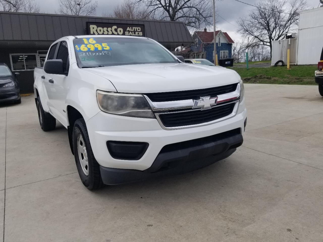Chevrolet Colorado 2WD Crew Cab 128.3" WT 2016