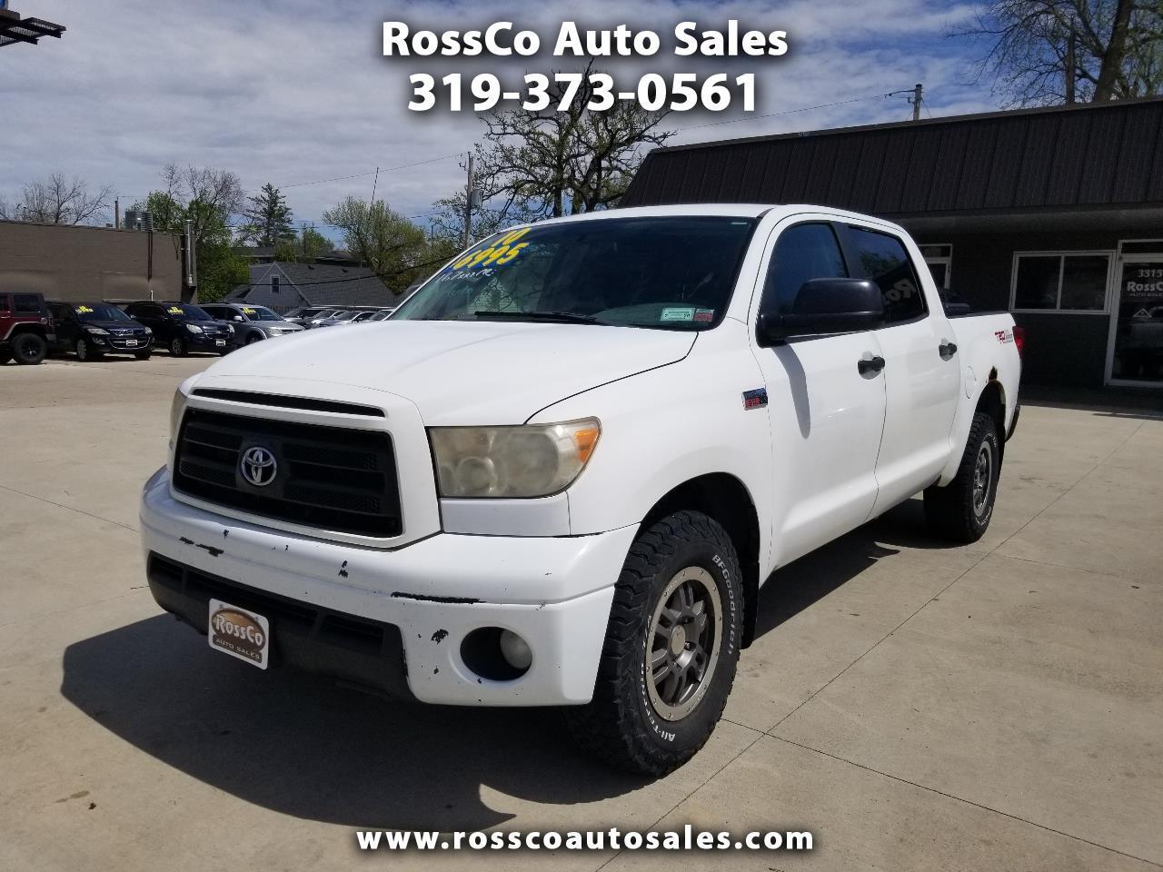 2010 Toyota Tundra 4WD Truck CrewMax 5.7L FFV V8 6-Spd AT (Natl)