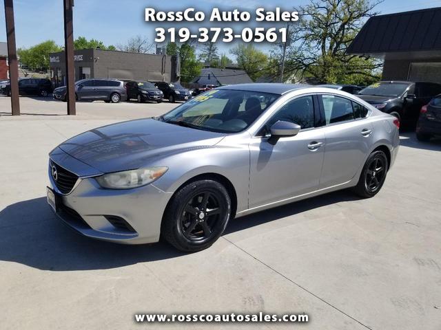 Silver 2014 Mazda MAZDA6 i Touring Sedan Front-Wheel Drive Automatic