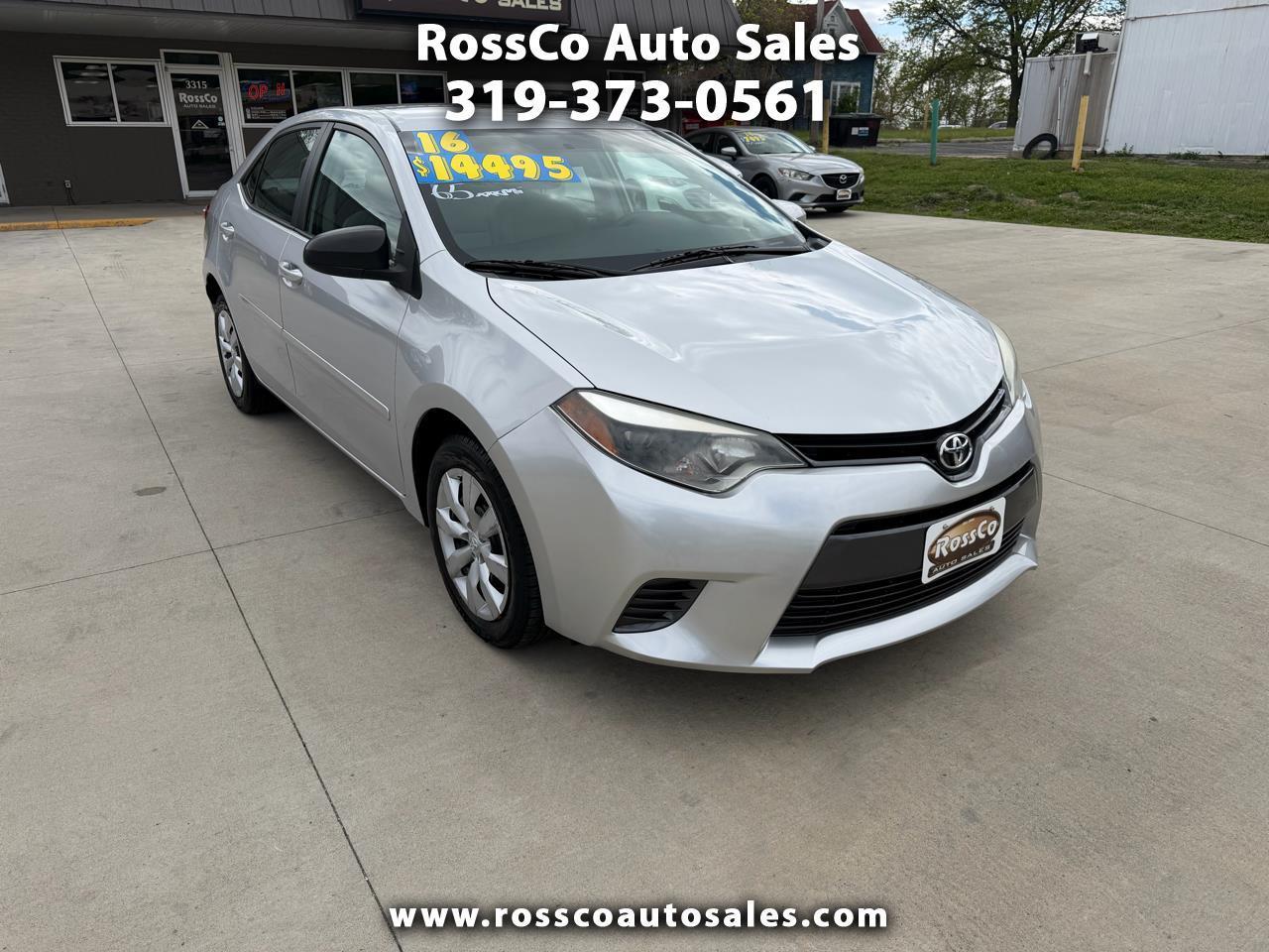 Toyota Corolla LE 2016