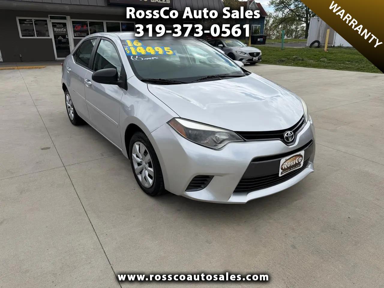 2016 Toyota Corolla LE