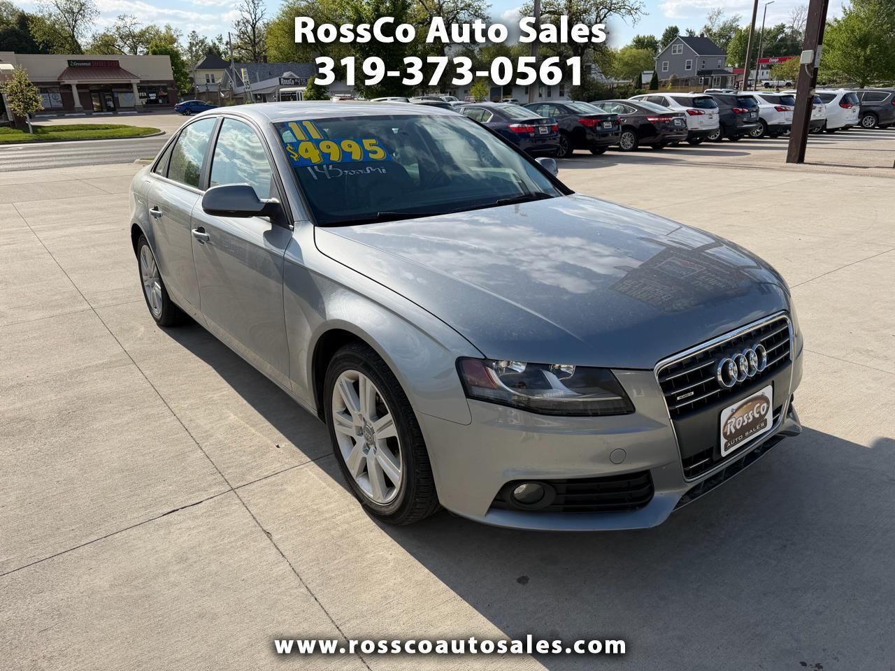 Audi A4 4dr Sdn Auto quattro 2.0T Premium 2011
