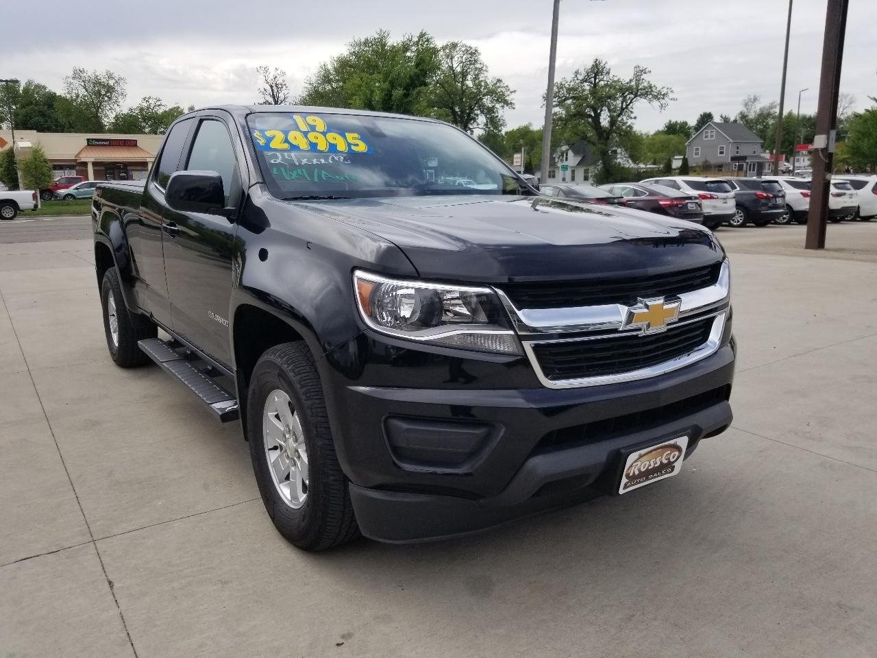 Chevrolet Colorado 4WD Ext Cab 128.3" Work Truck 2019