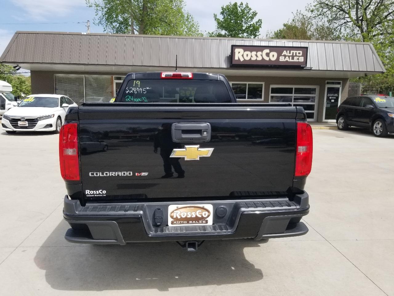 Chevrolet Colorado 4WD Ext Cab 128.3" Work Truck 2019