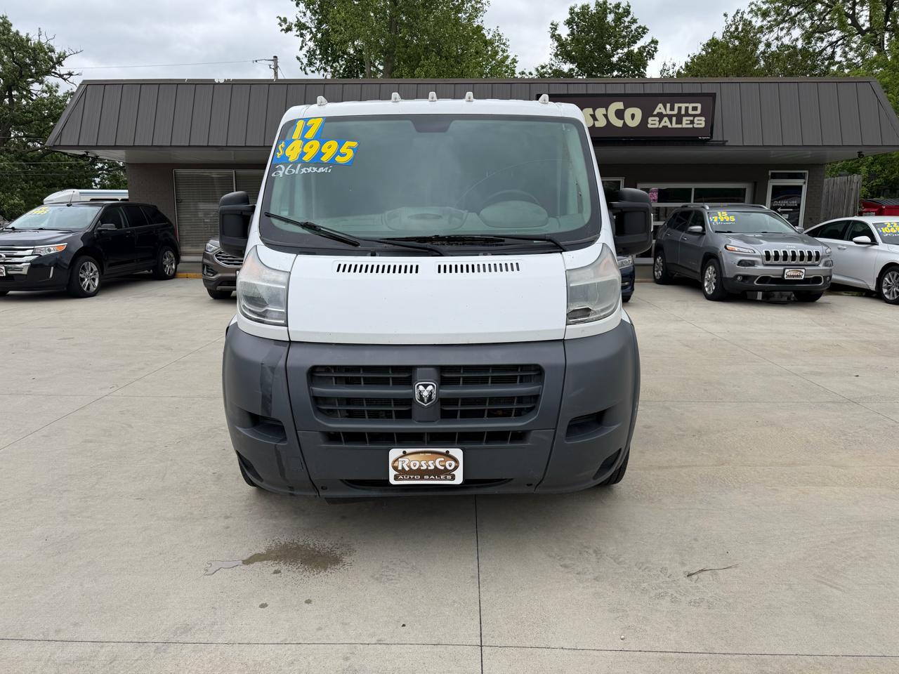 RAM ProMaster Cargo Van 1500 Low Roof 136" WB 2017