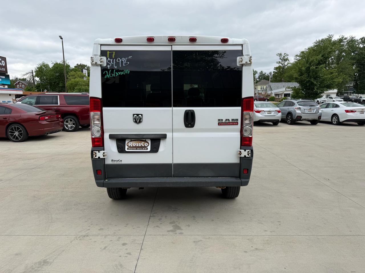 RAM ProMaster Cargo Van 1500 Low Roof 136" WB 2017