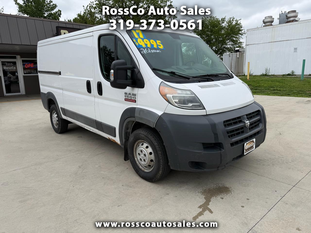 RAM ProMaster Cargo Van 1500 Low Roof 136" WB 2017