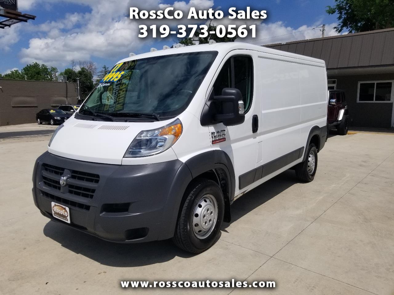 2017 RAM ProMaster Cargo Van 1500 Low Roof 136" WB