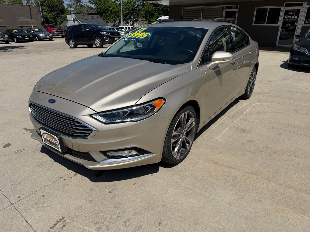 Ford Fusion Titanium AWD 2017
