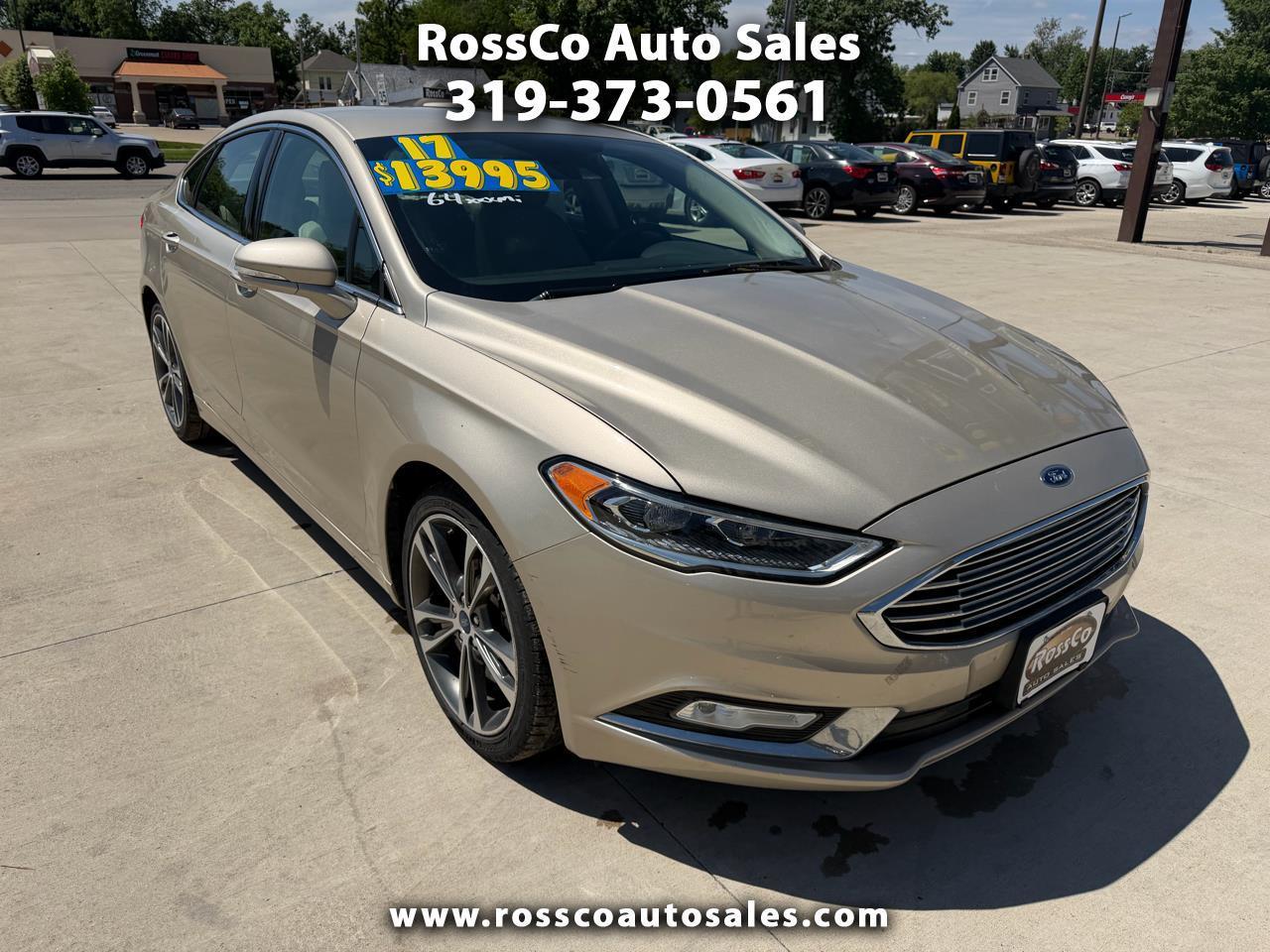 Ford Fusion Titanium AWD 2017
