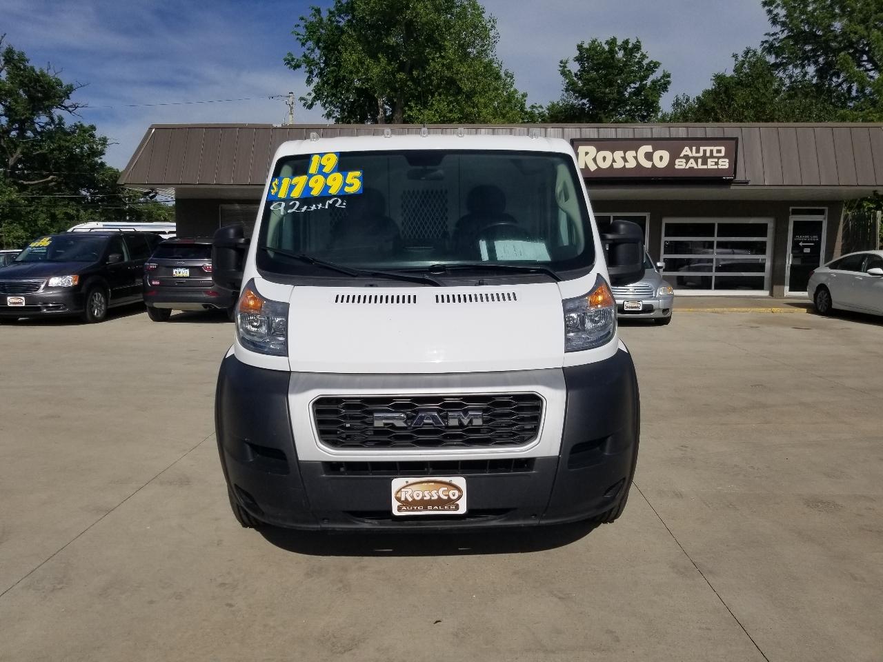 RAM ProMaster Cargo Van 1500 Low Roof 136" WB 2019