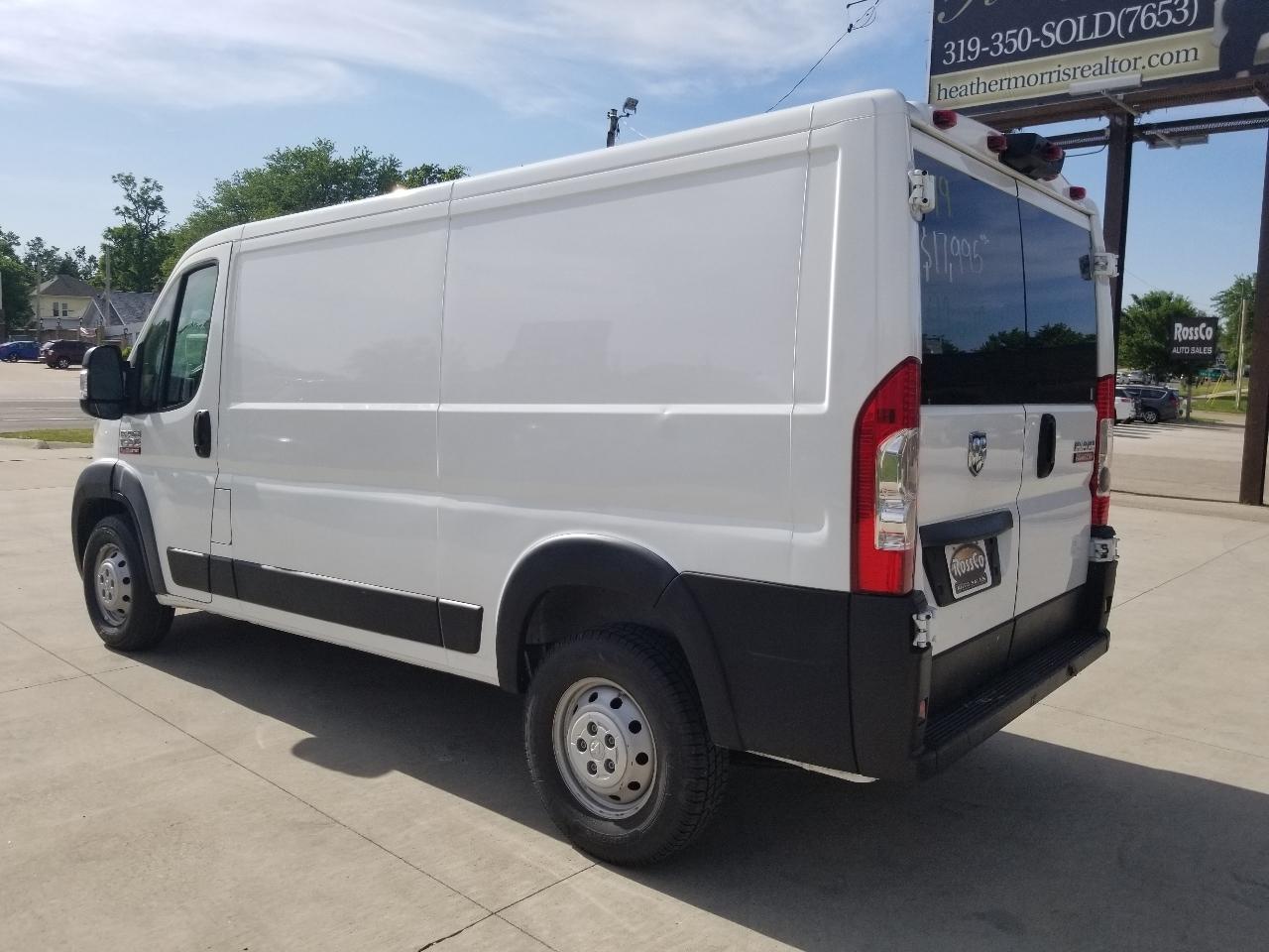 RAM ProMaster Cargo Van 1500 Low Roof 136" WB 2019