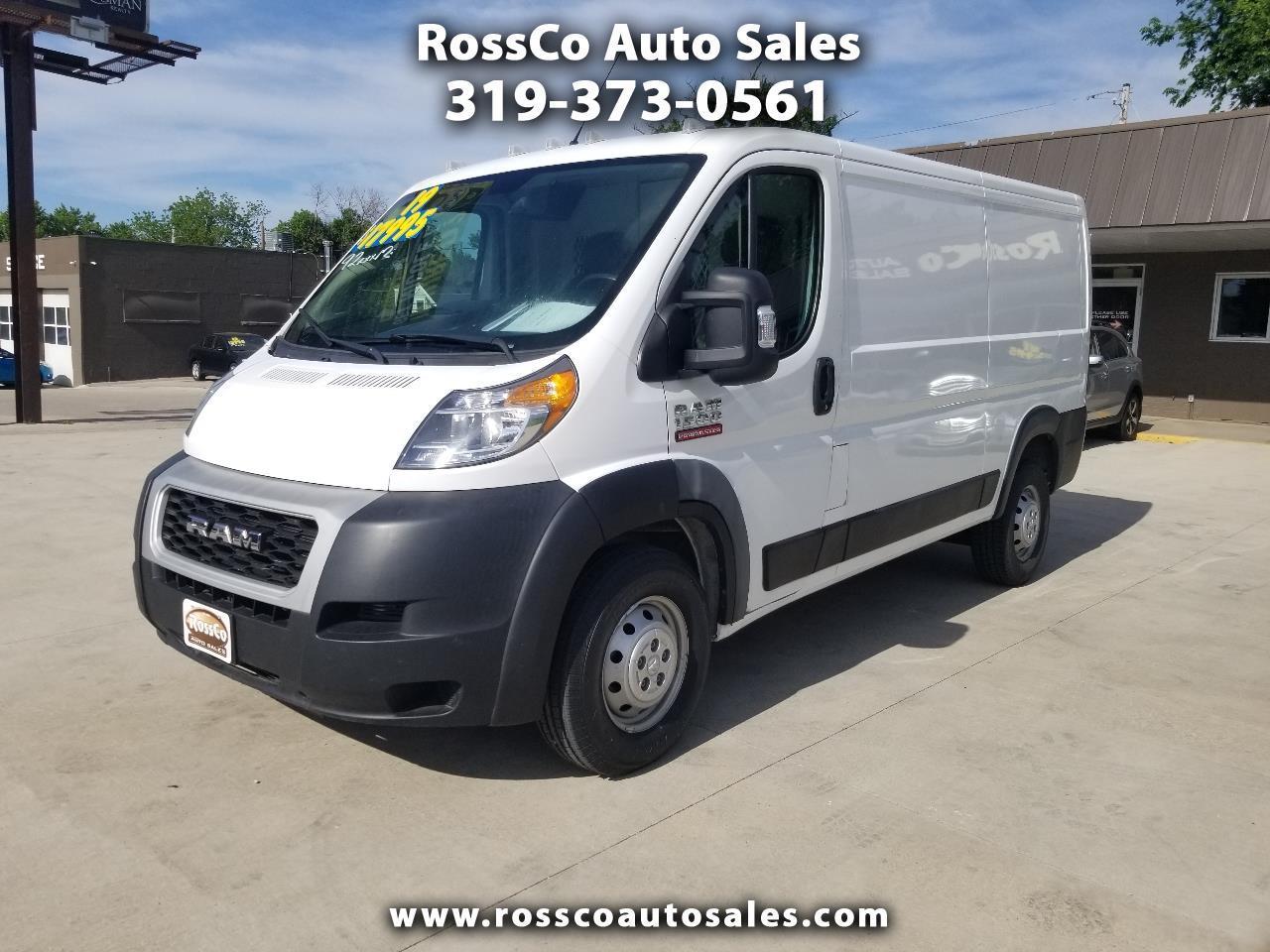 RAM ProMaster Cargo Van 1500 Low Roof 136" WB 2019