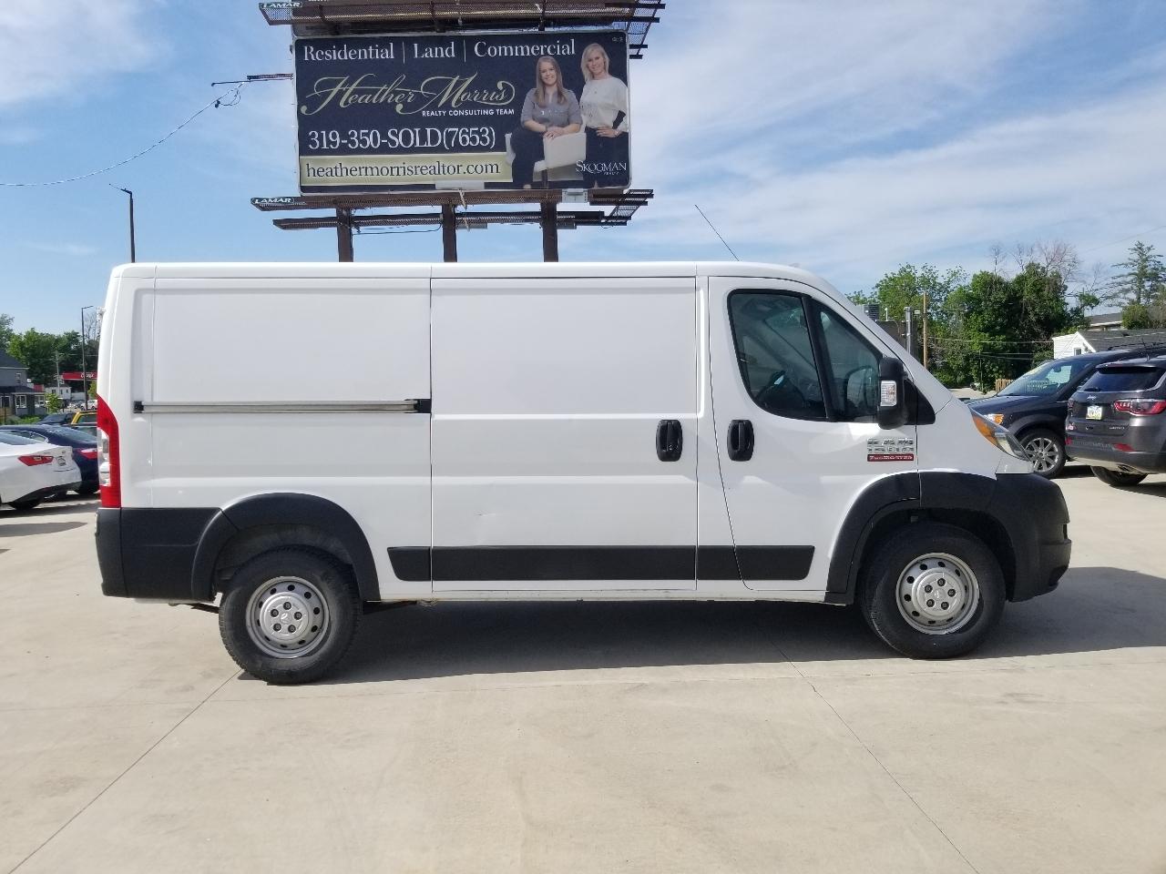 RAM ProMaster Cargo Van 1500 Low Roof 136" WB 2019