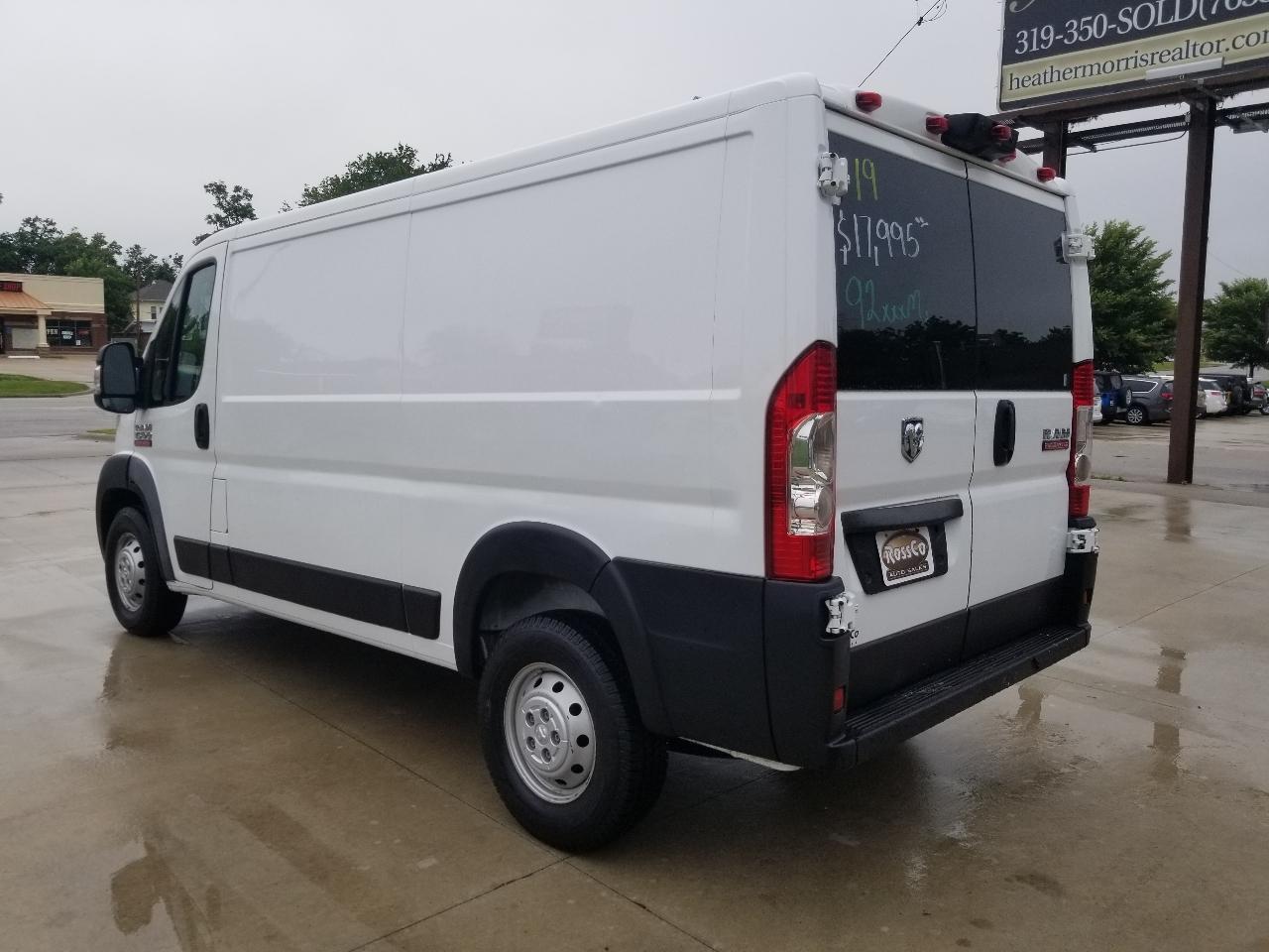 RAM ProMaster Cargo Van 1500 Low Roof 136" WB 2019
